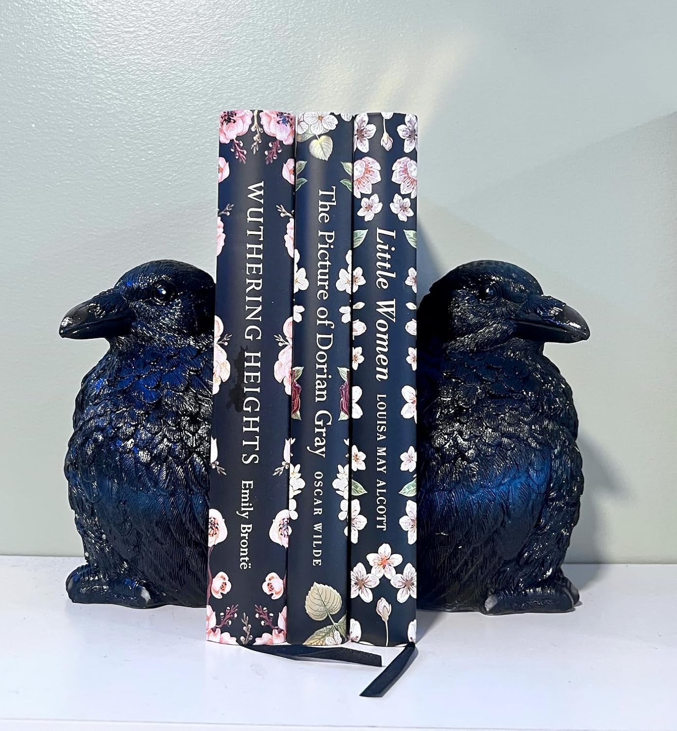 Raven Bookends Decor for Home