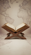 Handcrafted Walnut Book Cradle
