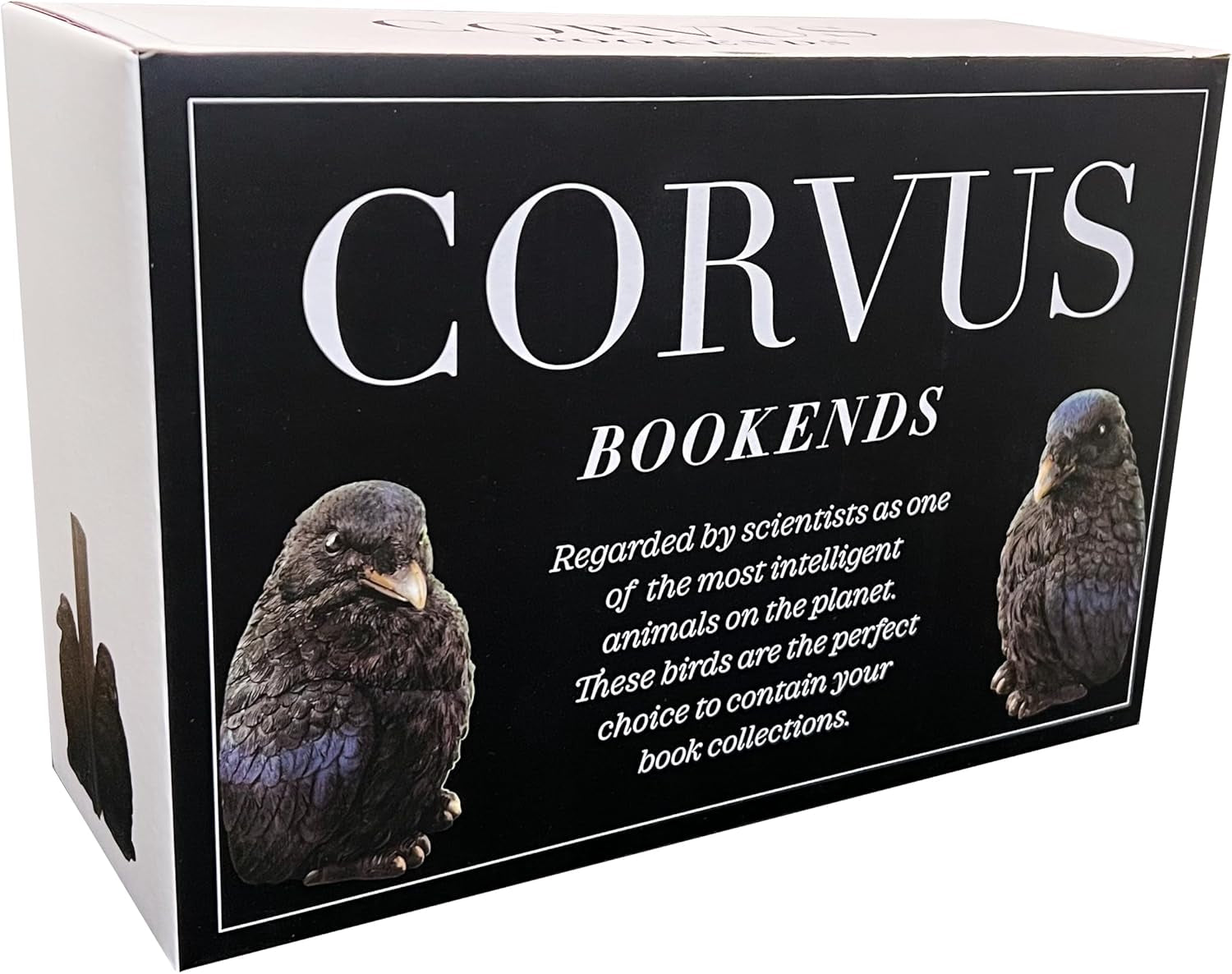 Raven Bookends Decor for Home